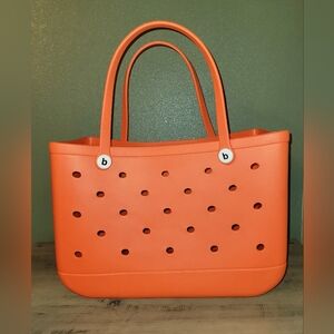 Eva Summer/Beach Tote Rubber Bag XL (Unbranded) Orange